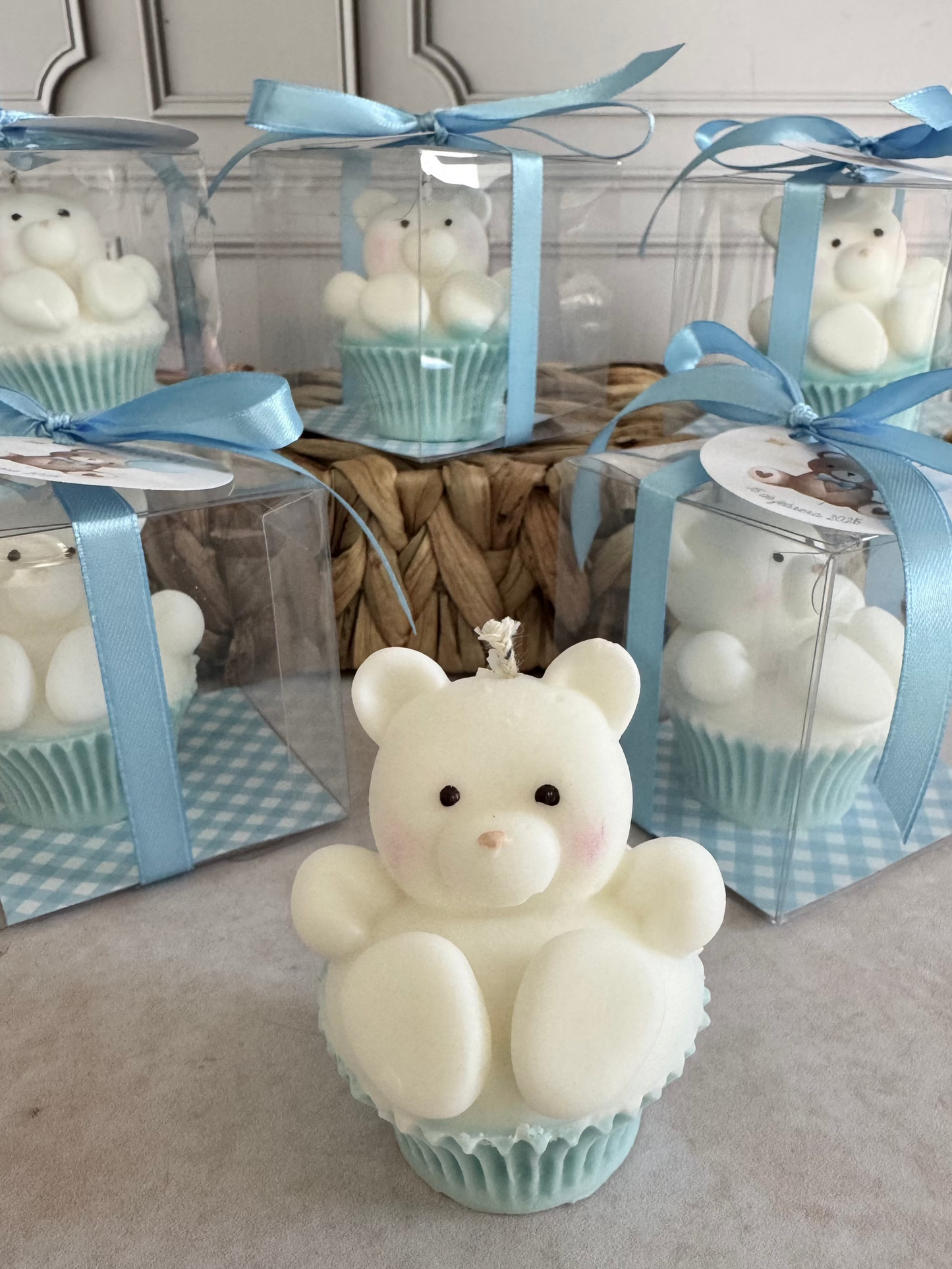 Osito Cupcake Sentado