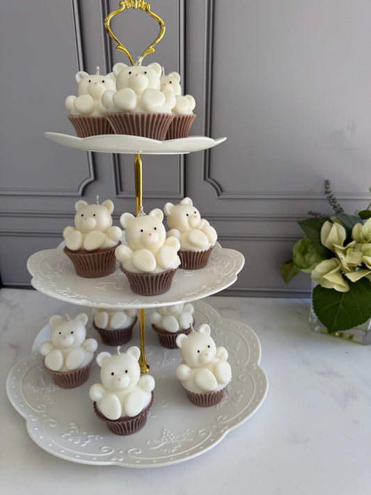 Osito Cupcake Sentado