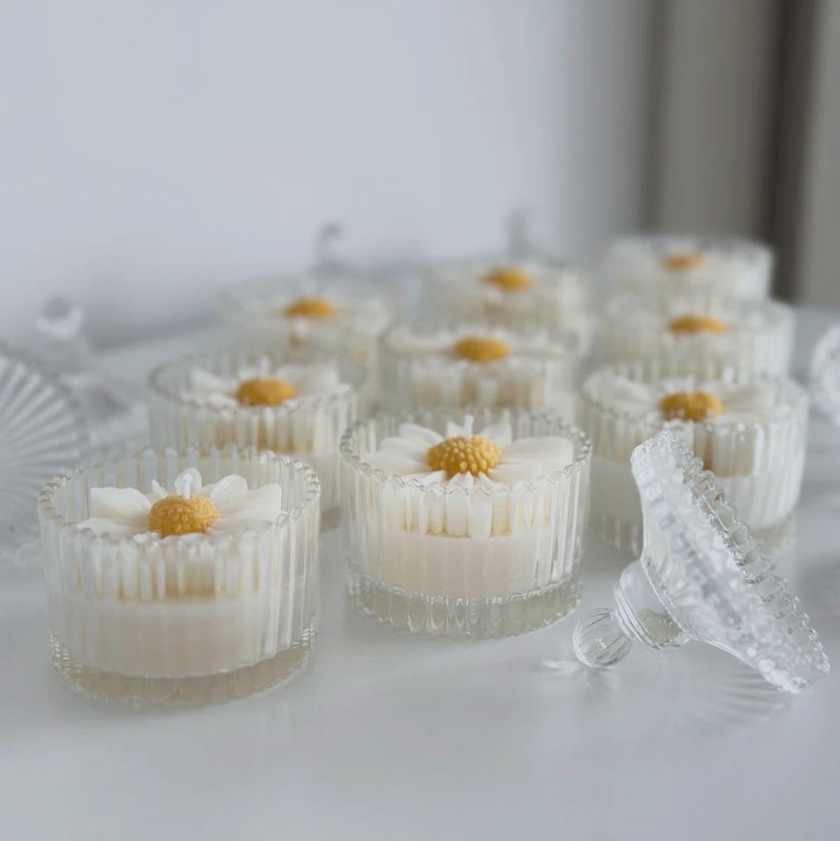 Bombonera de cristal